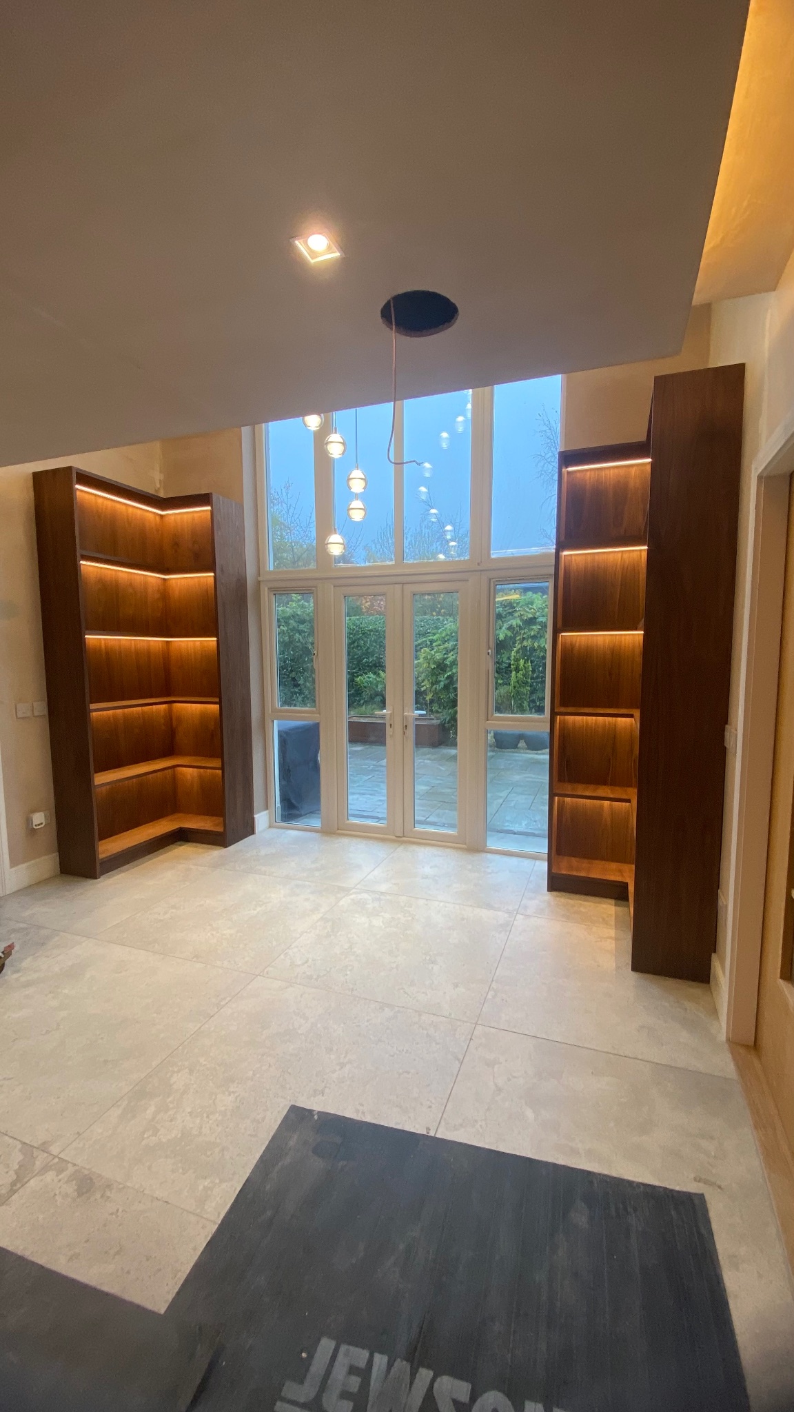 Bespoke LED Shelving Unit